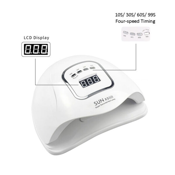 SUN X5 Plus/ SUN X5 Max 120/150W UV LED Nail Lamp Nail Dryer - 图片 9