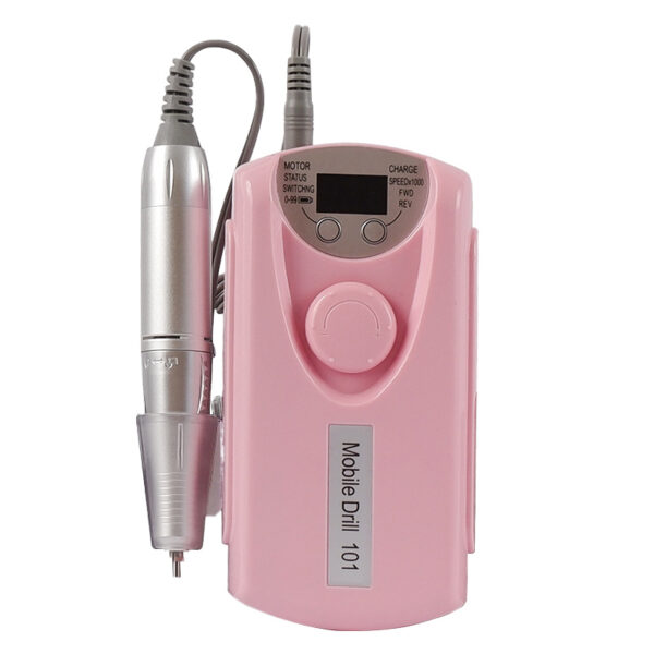 101 Portable Pedicure Manicure Kit Nail Polishing Machine Electric Nail Drill Machine - 图片 2